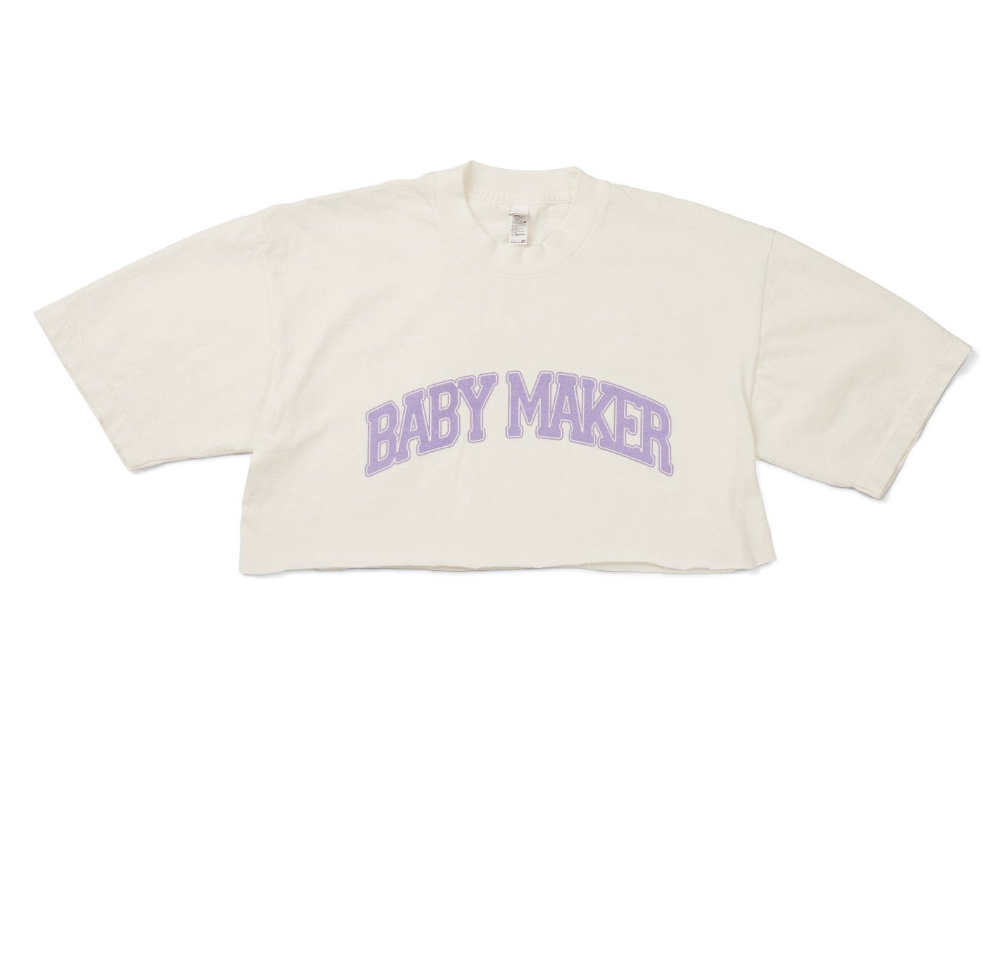 Baby Maker Uni Crop - Off White